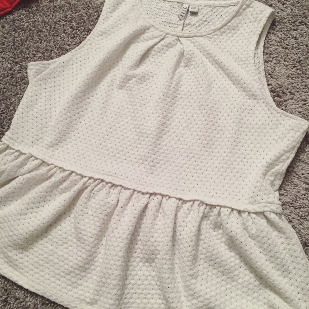 Elle Peplum Top